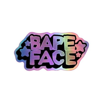 Bapeface Sticker Pack!